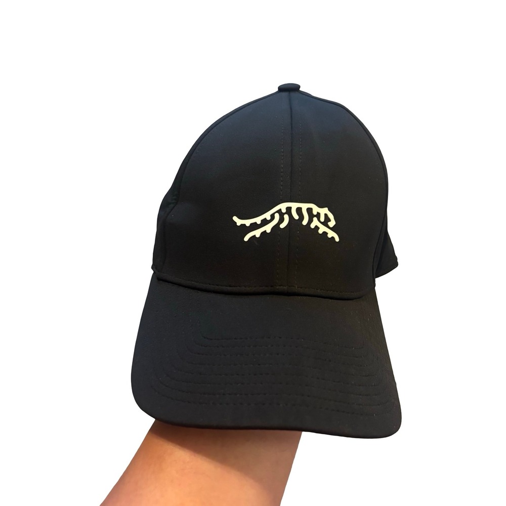 Sun Day Red Tiger Golf Hat Black Perforated Snapback Adjustable Cap Mens REG‎